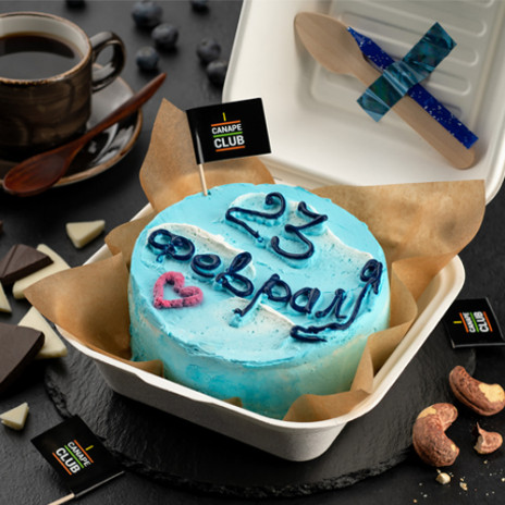 Бенто торт на 23 февраля №2