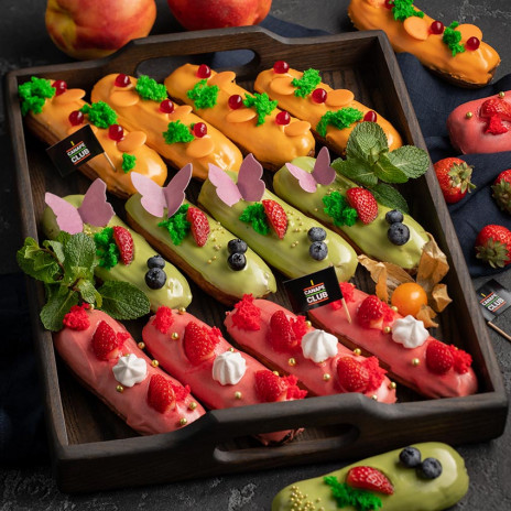 Набор эклеров «Яркость красок»