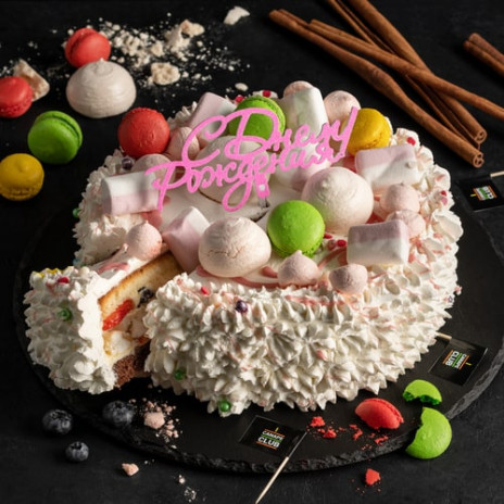 Торт на День Рождения №1