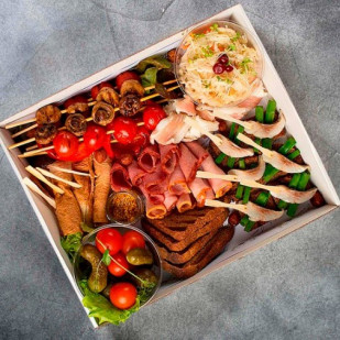 Мужская коллекция закусок