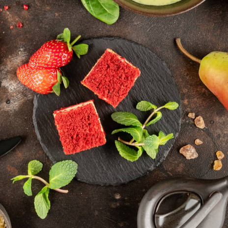 Красный вельвет