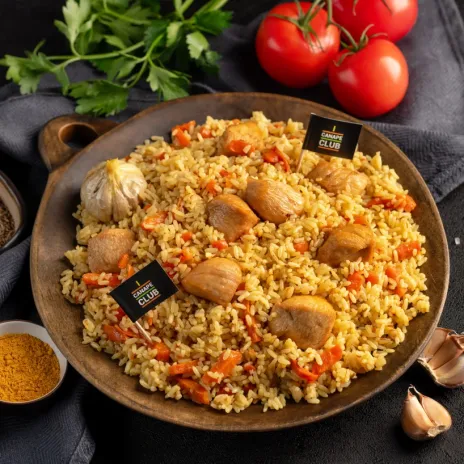 Плов с курицей