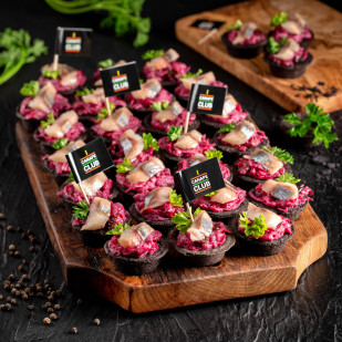 Блэк тартc с сельдью