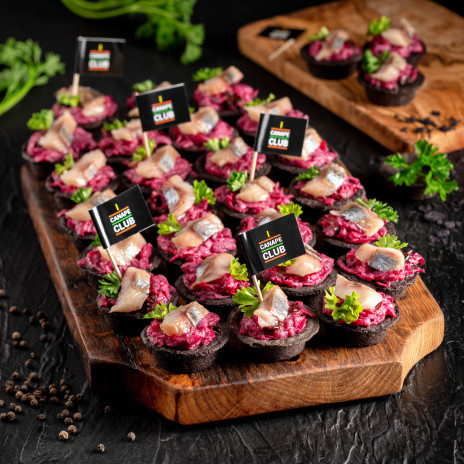 Блэк тартc с сельдью