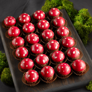 Десерт «Грибная полянка»