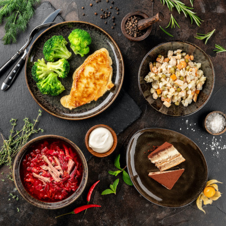 Бизнес-ланч Лайт №1