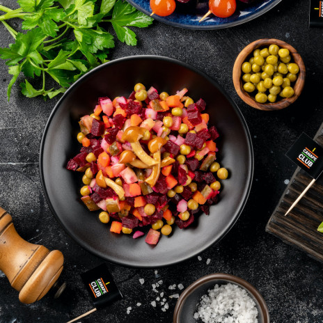 Винегрет с опятами