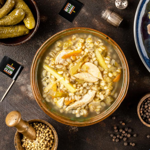 Рассольник с курицей
