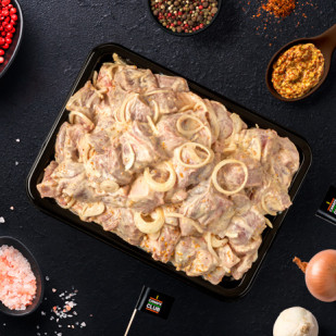 Шашлык из свинины в горчичном маринаде ДЛЯ ЖАРКИ