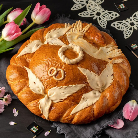 Свадебный каравай №2