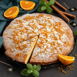 Миндальный пирог